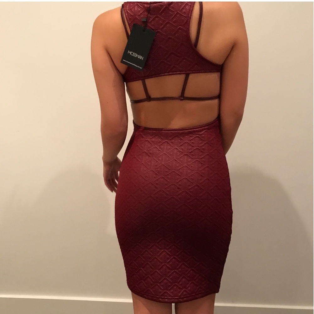 Mossman Unique Backless Dress